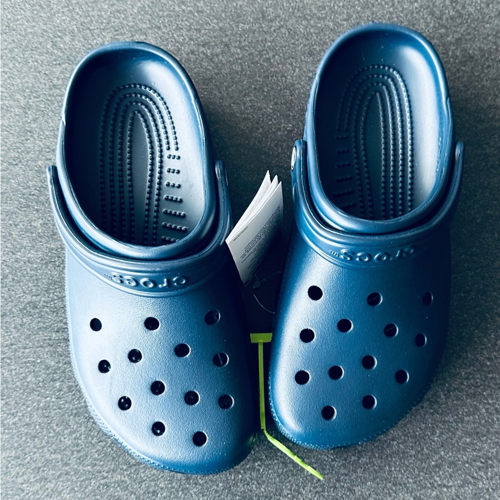 Blue Crocs - M8 / W10